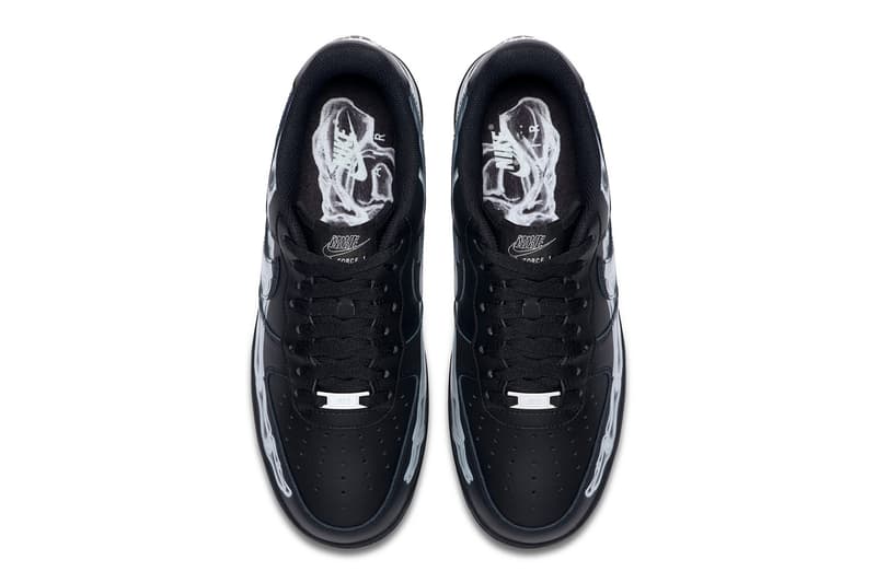 率先預覽 Nike Air Force 1 萬聖節別注配色「Black Skeleton」官方圖輯