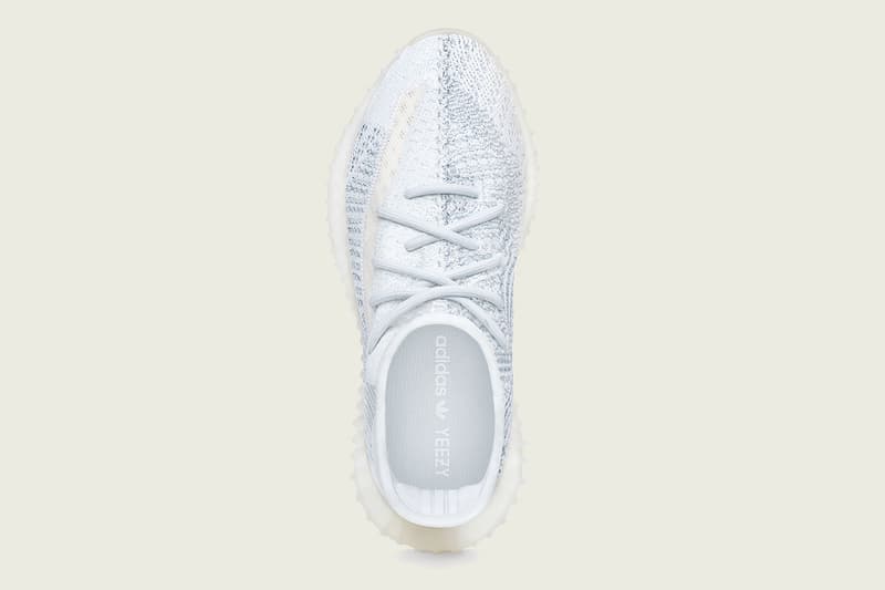 YEEZY BOOST 350 V2「Cloud White」配色官方圖釋出