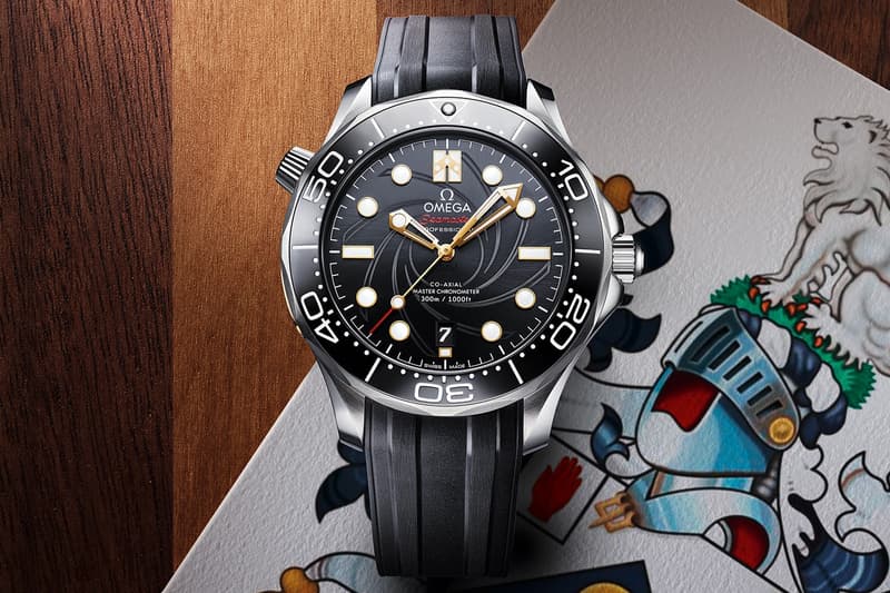 OMEGA 推出 James Bond 電影別注 Seamaster Diver 300 米系列不鏽鋼腕錶