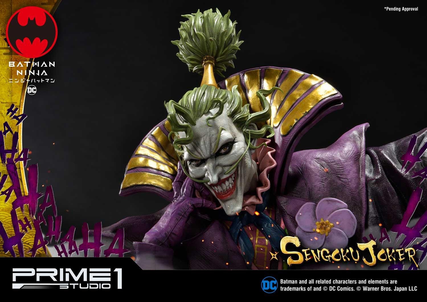 美日混血 − Prime 1 Studio 推出「戰國小丑」1：4 比例珍藏人偶