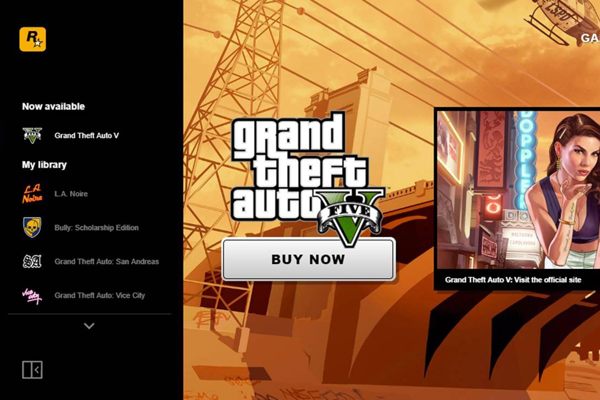 遊戲大廠 Rockstar Games 推出自家 PC 遊戲平台