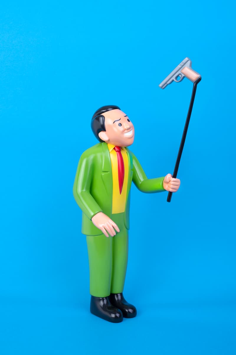 Joan Cornellà 推出「Selfie Gun」限量 15 枚青銅擺設