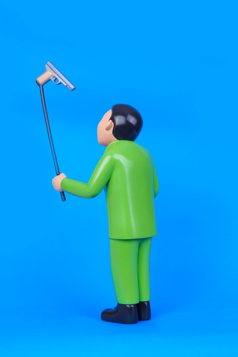 Joan Cornellà 推出「Selfie Gun」限量 15 枚青銅擺設