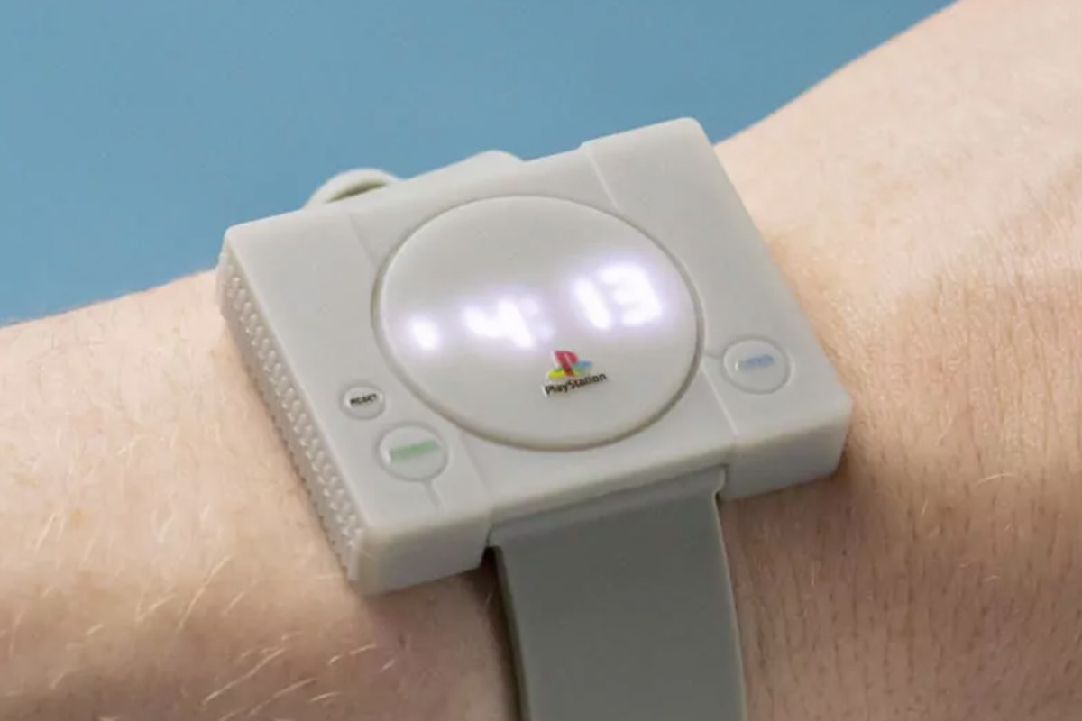 官方授權之初代 PlayStation 造型電子腕錶正式推出