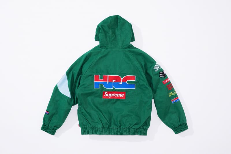 Supreme x Honda x Fox Racing 2019 秋冬聯乘系列正式發佈