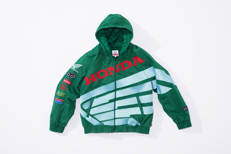 Supreme x Honda x Fox Racing 2019 秋冬聯乘系列正式發佈