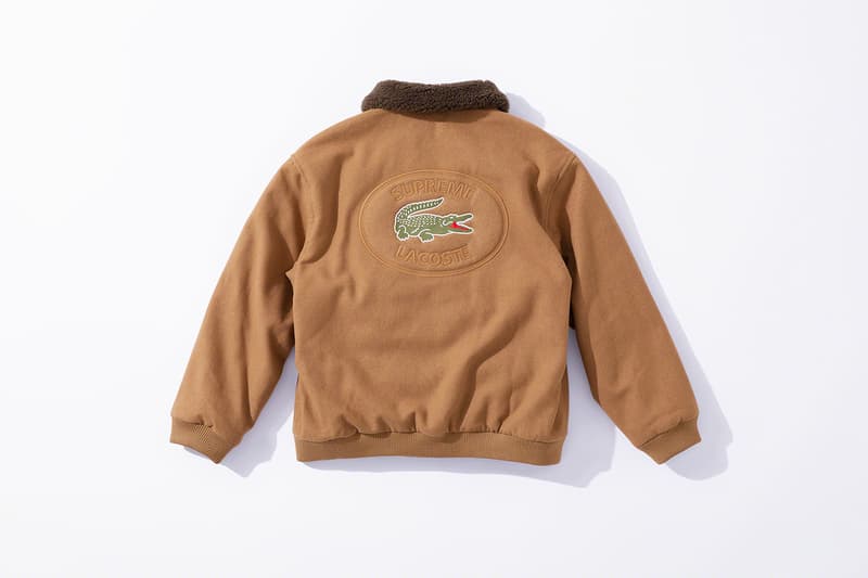 Supreme x Lacoste 2019 秋季联名系列正式發佈