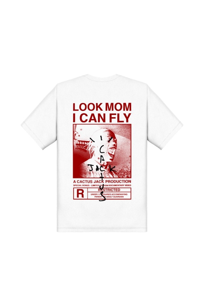 《Travis Scott: Look Mom I Can Fly》紀錄片推出客製化周邊商品系列