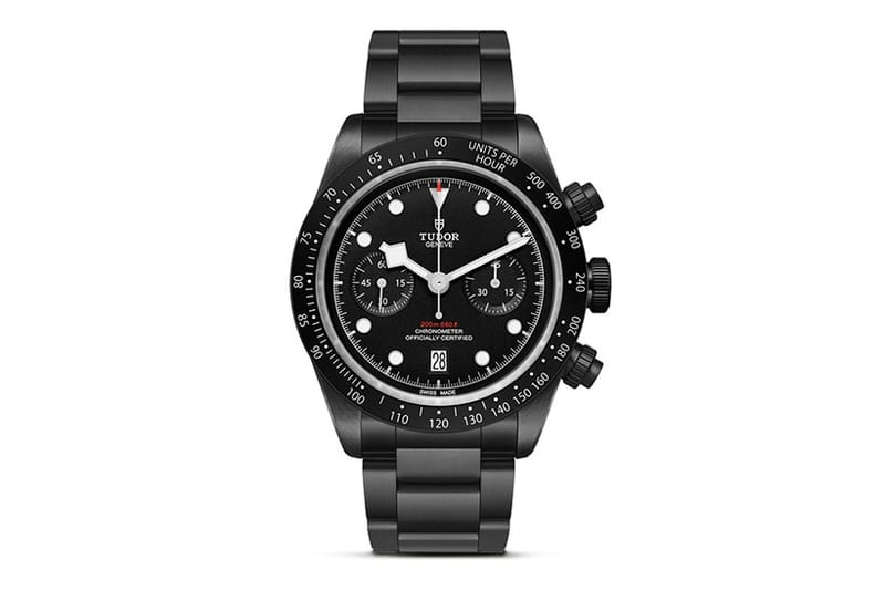 Tudor 推出全新 Black Bay Chrono Dark 限量腕錶