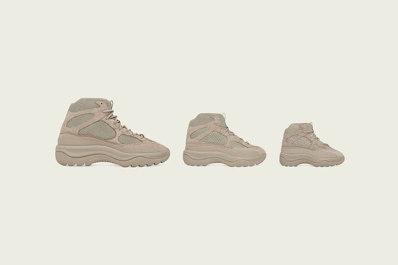adidas 與 Kanye West 攜手打造之全新鞋款系列 YZY DSRT BT 發售日期公開