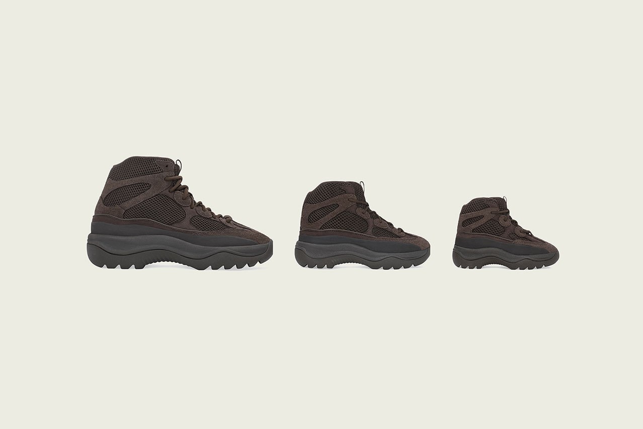 adidas 與 Kanye West 攜手打造之全新鞋款系列 YZY DSRT BT 發售日期公開