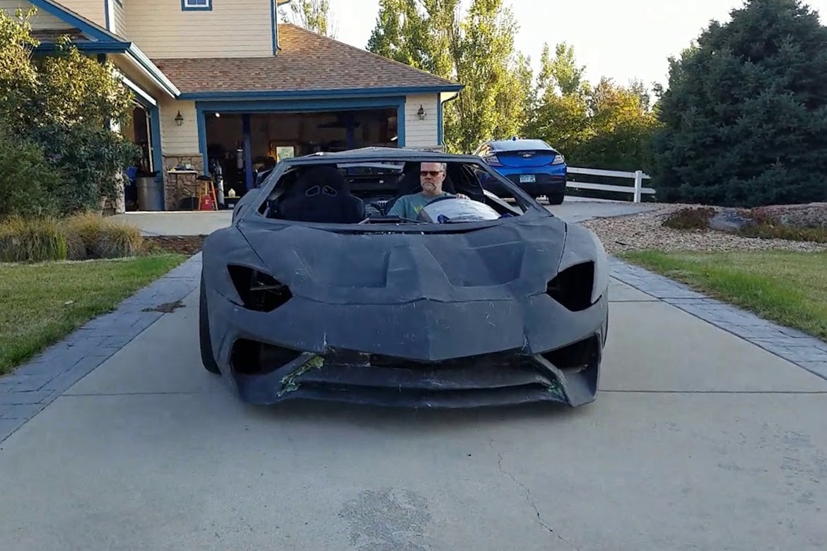 網民以 3D 打印技術打造真正可駕駛 Lamborghini Aventador