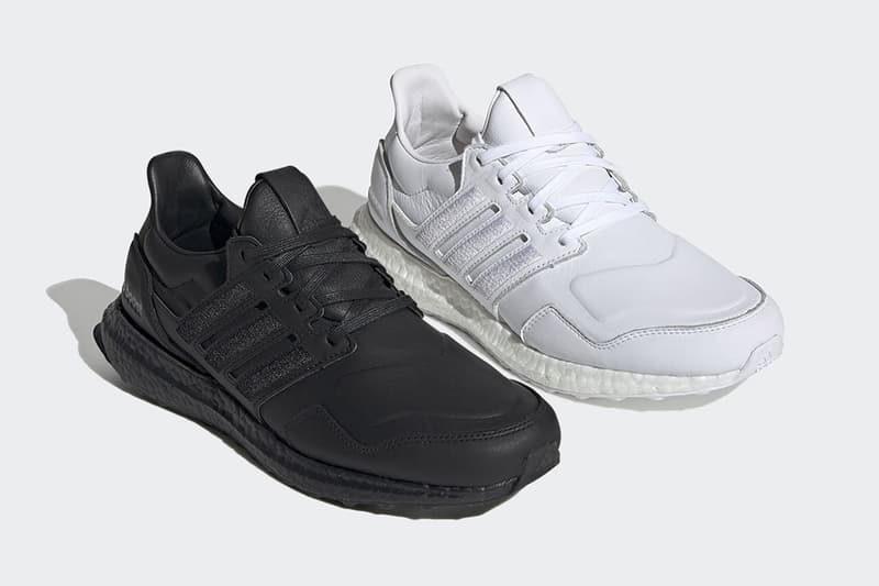 adidas 推出全新皮革面料 UltraBOOST 黑白配色