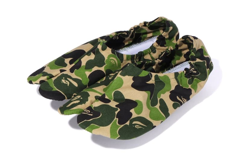 A BATHING APE® 全新 ABC CAMO 日本傳統足袋發佈