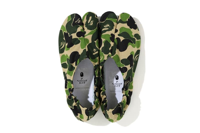 A BATHING APE® 全新 ABC CAMO 日本傳統足袋發佈