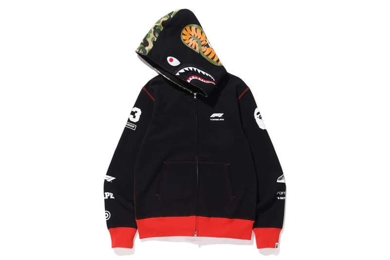 A BATHING APE® x Formula 1 第二回全新聯乘系列發佈