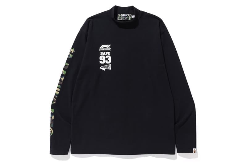 A BATHING APE® x Formula 1 第二回全新聯乘系列發佈