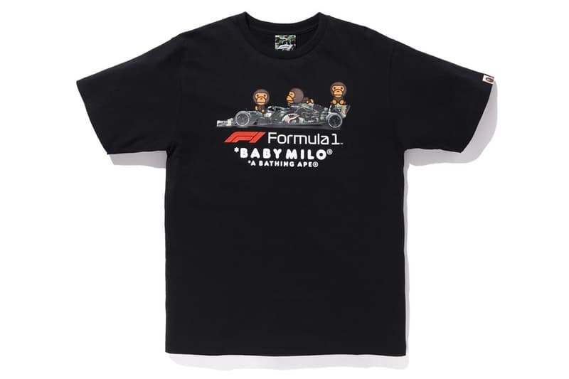 A BATHING APE® x Formula 1 第二回全新聯乘系列發佈