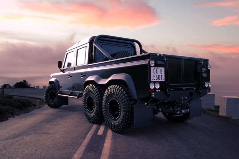 Classic Overland 打造 Land Rover Defender 6x6「Black Mamba」改裝車型