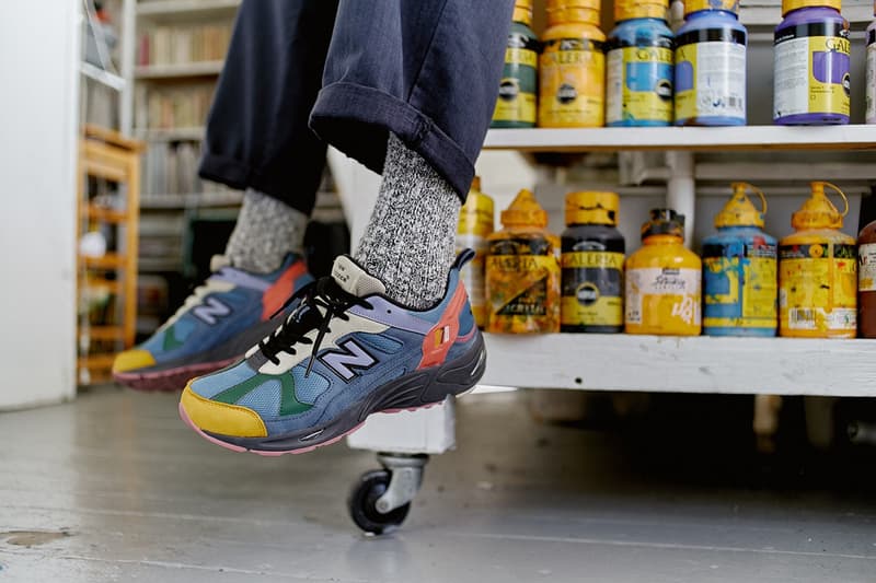 拼色美學－size? x New Balance 878 聯乘鞋款亮相