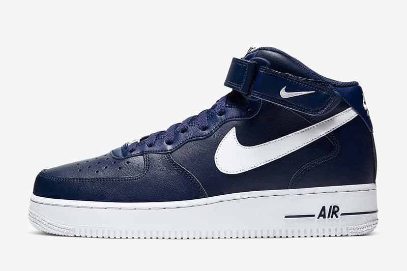 Nike Air Force 1 Mid「Dark Navy」配色將於假日季度回歸