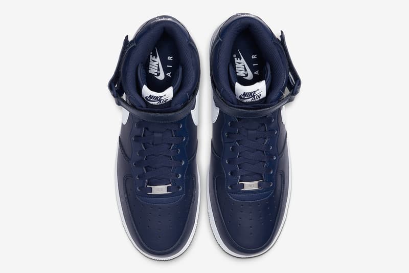 Nike Air Force 1 Mid「Dark Navy」配色將於假日季度回歸