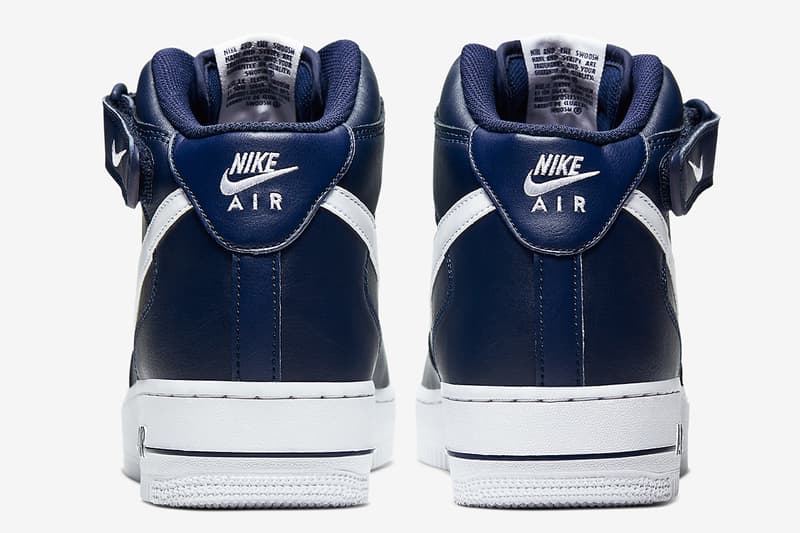 Nike Air Force 1 Mid「Dark Navy」配色將於假日季度回歸