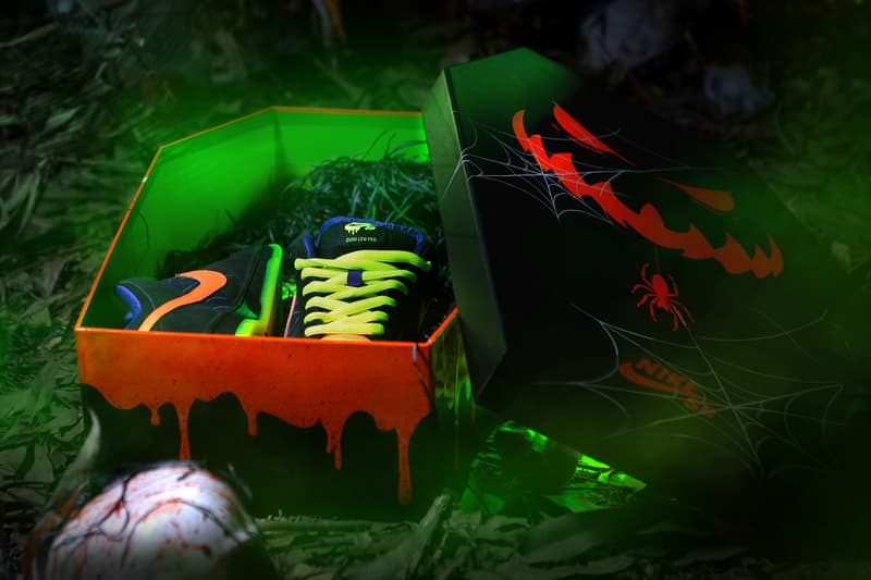 近賞 Nike SB Dunk Low Pro 萬聖節別注配色「Night of Mischief」