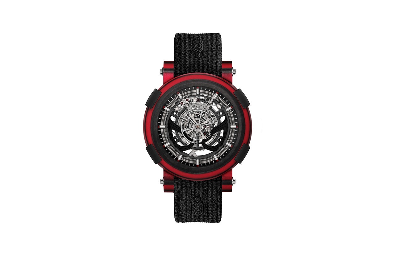 瑞士錶廠 RJ x Marvel 聯乘 Spider-Man 主題 ARRAW Tourbillion 腕錶發佈