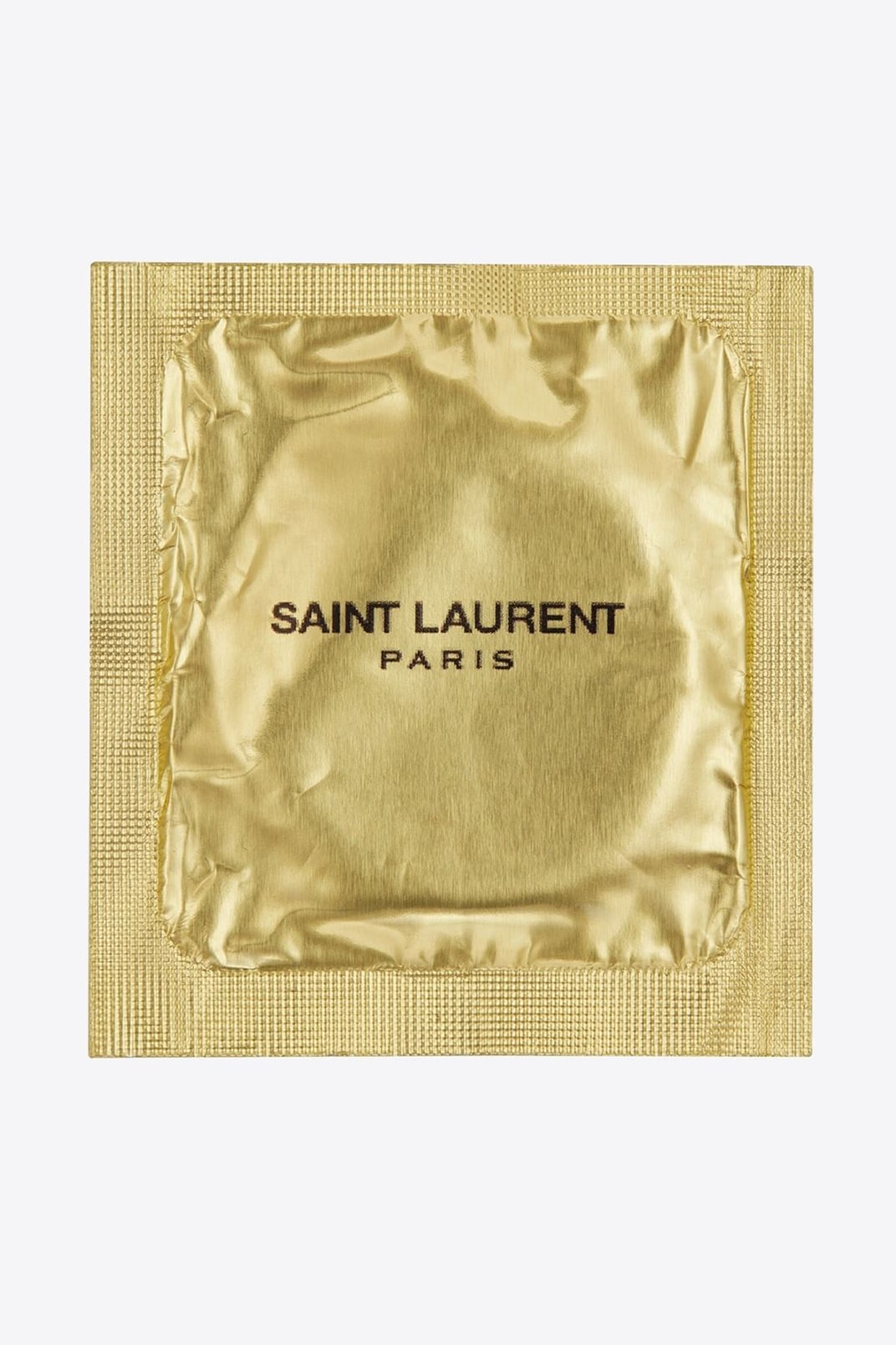 Saint Laurent 推出要價 €2 歐元之別注避孕套系列