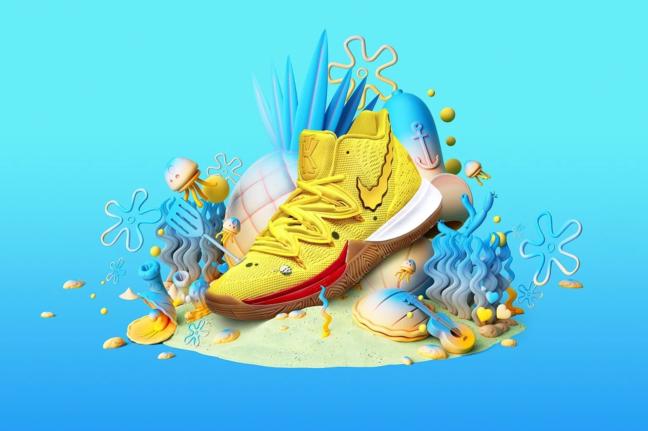 Spongebob Squarepants x Nike Kyrie 全系列即將再度補貨