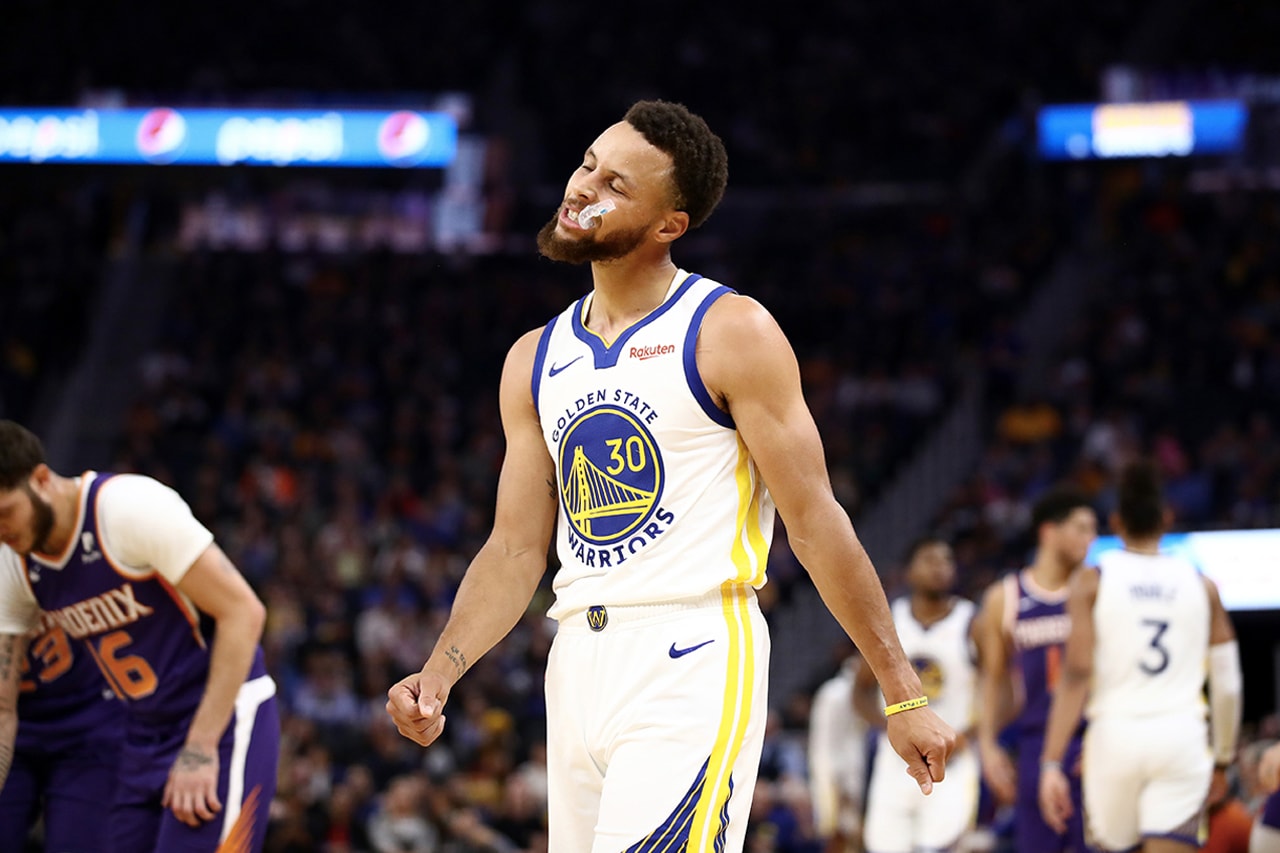Golden State Warriors 明星球員 Stephen Curry 驚傳左手骨折