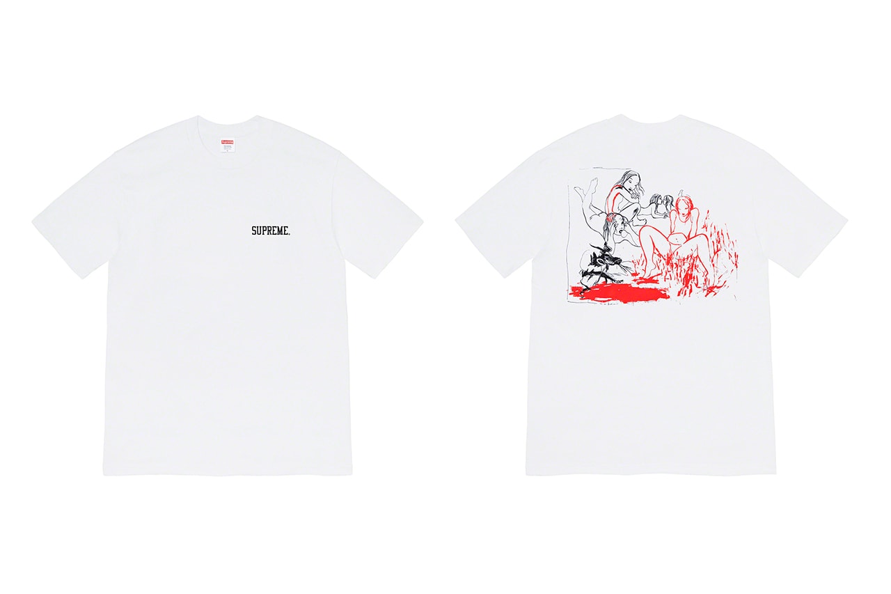 Supreme 2019 秋冬 T-Shirt 系列追加發佈