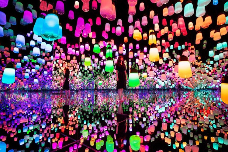 teamLab Borderless 上海站全新展览「呼應燈之森林」將正式開催
