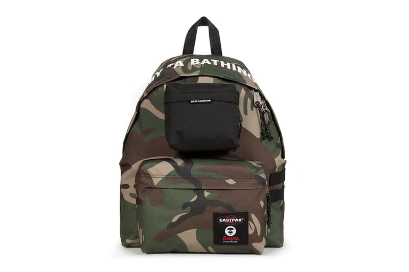 AAPE BY *A BATHING APE® x Eastpak 首个联名系列登场