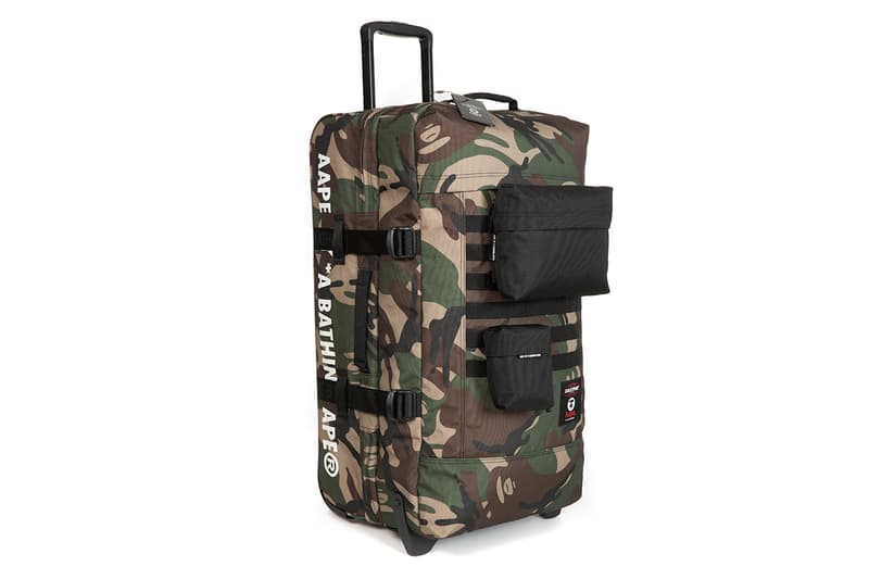 AAPE BY *A BATHING APE® x Eastpak 首个联名系列登场