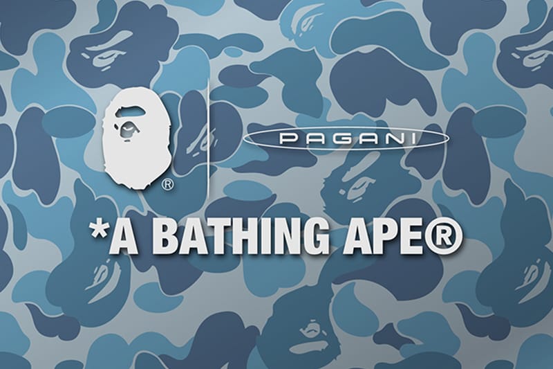 A BATHING APE® x Pagani Automobili 攜手打造 Zonda 二十周年別注系列