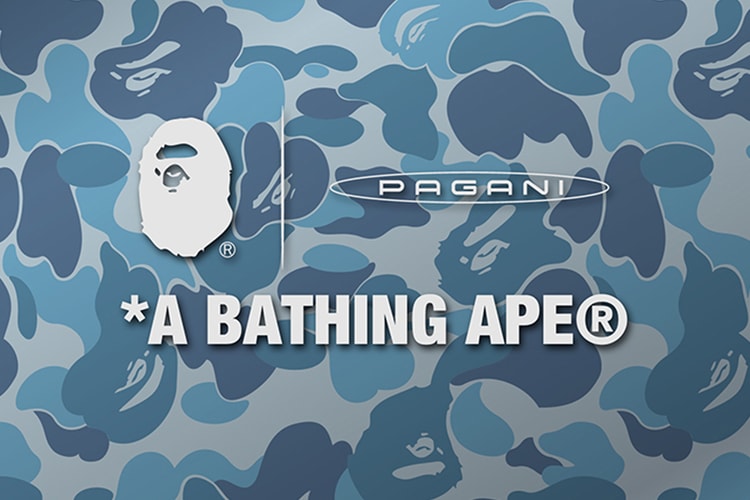 A BATHING APE® x Pagani Automobili 攜手打造 Zonda 二十周年別注系列