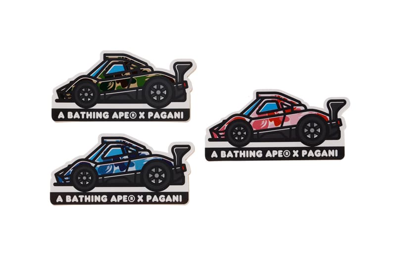 A BATHING APE® x Pagani Automobili 攜手打造 Zonda 二十周年別注系列