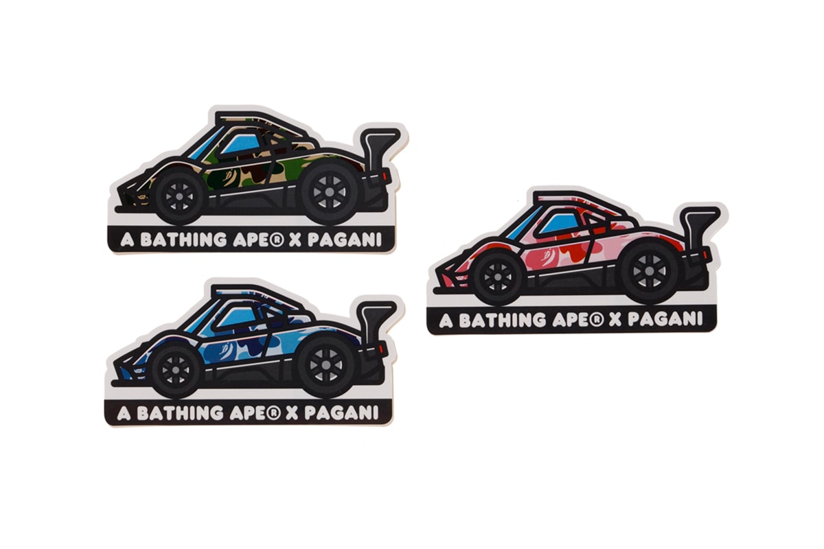 A BATHING APE® x Pagani Automobili 攜手打造 Zonda 二十周年別注系列
