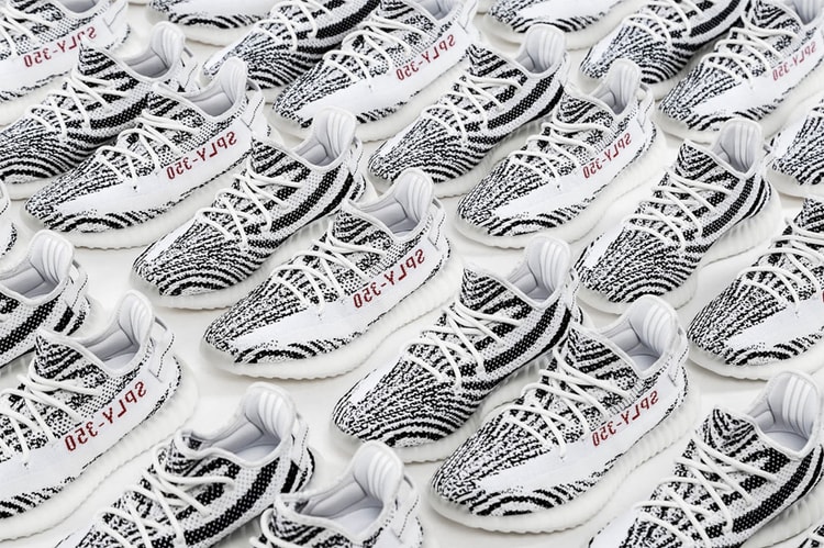 YEEZY BOOST 350 V2 人氣配色「Zebra」或将再次補貨