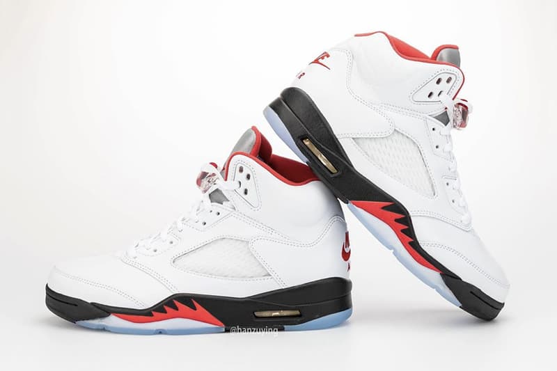 Air Jordan 5 OG 經典配色「Fire Red」近賞圖輯正式曝光