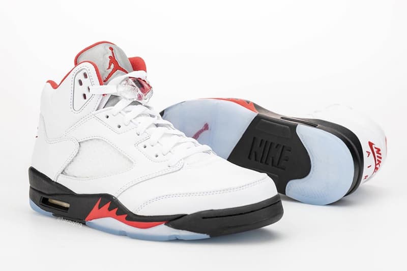 Air Jordan 5 OG 經典配色「Fire Red」近賞圖輯正式曝光