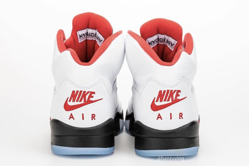 Air Jordan 5 OG 經典配色「Fire Red」近賞圖輯正式曝光