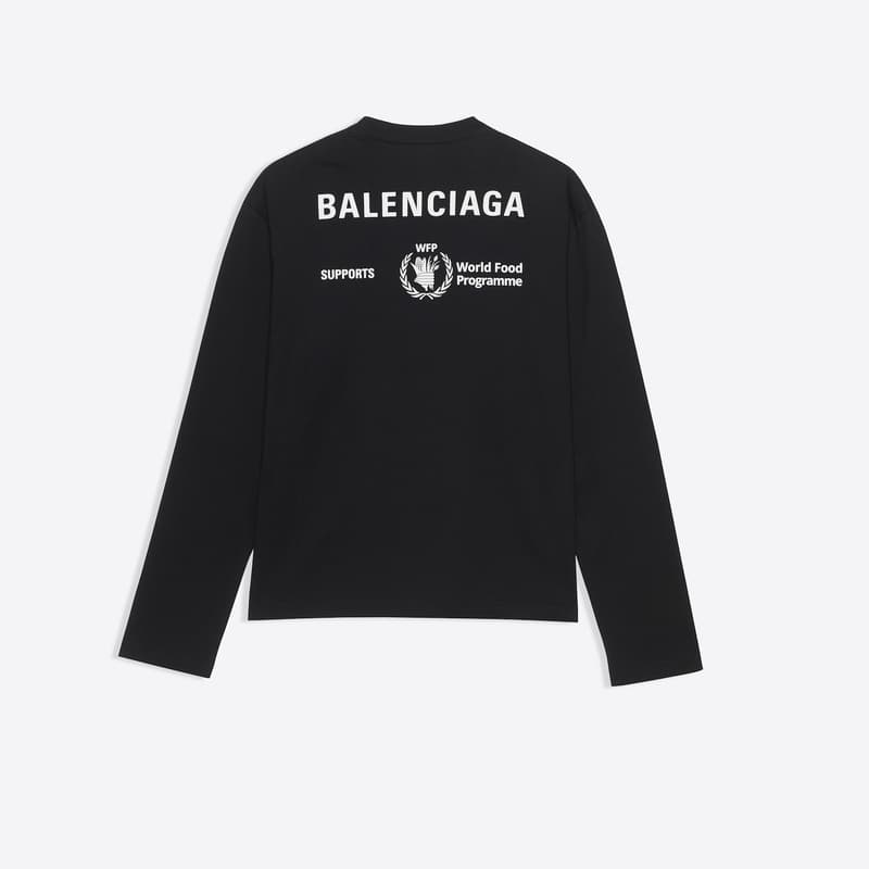 Balenciaga 以新系列继续支持世界粮食计划署