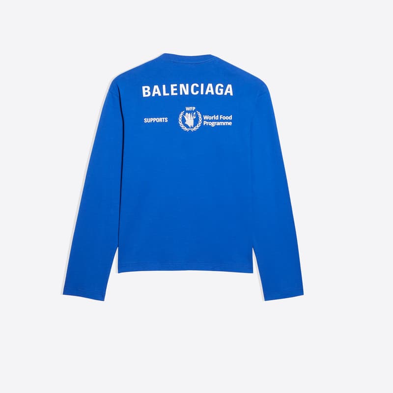 Balenciaga 以新系列继续支持世界粮食计划署