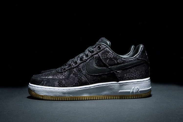 黑絲綢壓境!fragment design x CLOT x Nike 三方聯乘鞋款官方圖輯率先登場