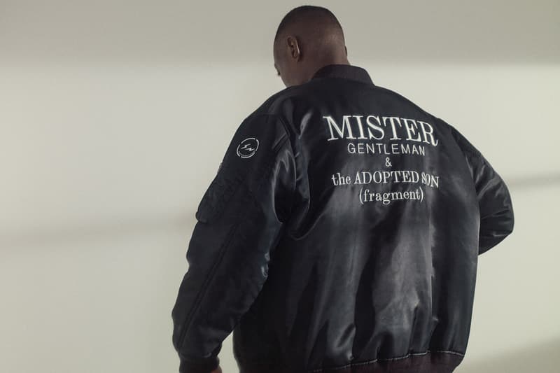 fragment design x MISTERGENTLEMAN 全新聯乘系列正式發佈