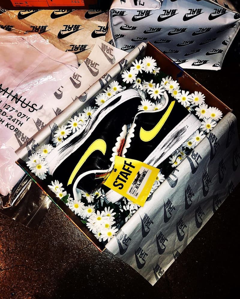 G-Dragon 權志龍疑似曝光 Nike x PEACEMINUSONE 最新聯名鞋款