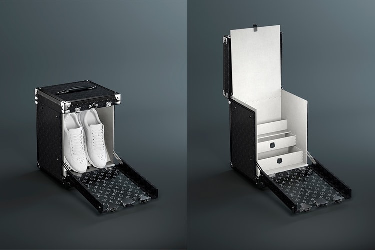堆砌浮華-Louis Vuitton 推出自家版單對球鞋鞋箱